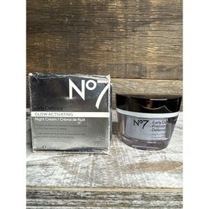No7 Early Defence Glow Activating Night Cream 1.69oz | Out of Stock | MSRP = $25